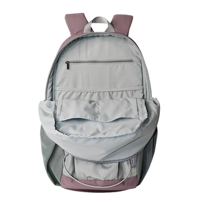 SENDA Mochila Unisex Ligera de Nailon Gris Claro con Marco Interno, Diseño Normcore/Minimalista con Patrón de Caracteres, Duradera, Portátil, con Cierre, 20-37L - Product Image 6