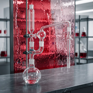 Évaporateur rotatif de laboratoire MAYALAB, appareil de distillation en verre, condenseur, vide 0,098 Mpa, précision 0,1°C pour les expériences de chimie - Product Image 3