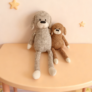 Giocattolo per Cani in Morbido Peluche Lavorato a Maglia con Adorabili Occhi Rotondi e Texture Elastica del Filato per Bambini - Product Image 3