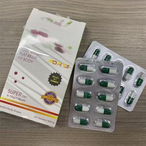 Capsules de perte de poids à absorption rapide en stock, <span class=keywords><strong>ventre</strong></span> plat, corps en forme, maintien d'une silhouette parfaite, pilules amincissantes, formule à base de plantes - Product Image 1