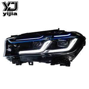 Faro Anteriore per X5 14-18, Gruppo Ottico <span class=keywords><strong>F15</strong></span> Modificato con Lente LED, Edizione Thunder, Luci Diurne e Indicatori di Direzione, 12V Versione Europea - Product Image 6