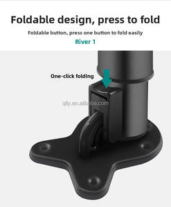 Paslanmaz çelik yükseklik ayarlanabilir teleskopik masa sütunları kalınlaşmış üst plaka ağır masa yüksekliği ayarlanabilir masa ayakları - Product Image 3