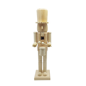 38cm DIY Nutcracker King Soldier Puppet Creative Handmade Toy for <b>Christmas</b> Party Decor New in Stock - Product Image 5