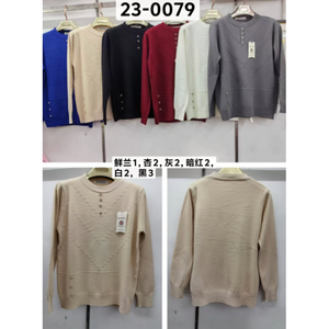 Cardigan di maglieria Casual alla moda da donna colori assortiti fornitore all'ingrosso per uso estivo autunno inverno con Logo frontale - Product Image 1