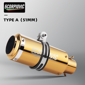 51mm GP Racing Moto <span class=keywords><strong>Silencieux</strong></span> D'échappement Universel Sport Vélo <span class=keywords><strong>Silencieux</strong></span> Nouvelle Condition pour CBR650 <span class=keywords><strong>MT07</strong></span> PCX125 PCX150 R3 R27 - Product Image 5