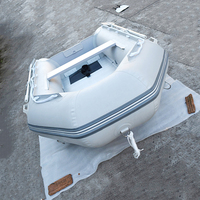 Kayak gonflable livraison directe 2.3-5m bateau d'assaut Anti-Collision épaississement laminé bateau gonflable Kayak pêche bateau en caoutchouc
