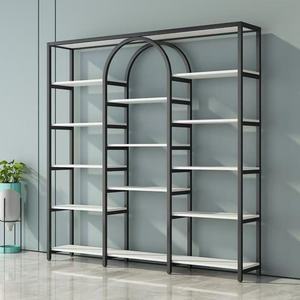 ชั้นวางสินค้าสแตนเลสคุณภาพสูงสำหรับร้านเครื่องสำอาง ชั้นวางโชว์น้ำหอม ตู้โชว์เครื่องสำอาง - Product Image 4