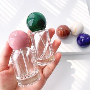 Botellas de Perfume de Vidrio Recargables de 50 ml, Botella de Spray de Perfume Recargable Vacía de 30 ml y 100 ml con Tapa de Bola - Product Image 1