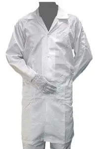 Antistatik elektronik iş elbisesi giysiler temiz oda genel ESD güvenlik bezi karbon Fiber antistatik ceket ceket