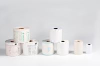 Rouleaux de papier thermique à bas prix 80*80mm sans BPA 70 GSM avec mandrin solide pour reçus CC