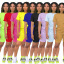 Plus Size Casual T-shirt 2 Piece Biker Track Suit Running Shorts Sportswear Outfits Set - Product Image 5