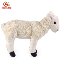 Russ Best Made Jouets mignons en forme de chèvre en gros, animaux en peluche, bébé agneau dodu, mini peluche en forme de mouton