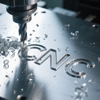 Fabrication de précision CNC de boîtiers métalliques haute précision, manchons d'arbre et ensembles de brides en acier inoxydable, usinage par électroérosion à fil