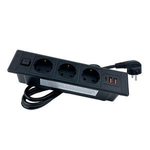 Jianshi Hardware Products Smart <b>Socket</b> EU Plug 16A Desktop Power Strip <b>With</b> <b>Usb</b> Ports Universal Use - Product Image 1