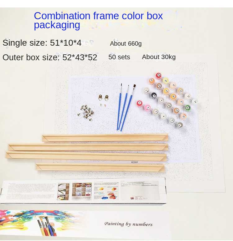 Painting By Numbers Kit Handmade Custom Painting Canvas Art Oil Painting Paint By Numbers Buy