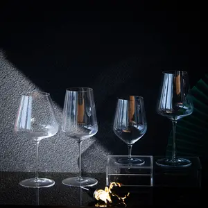 Wholesale 530ML Classic Lead Free Crystal Goblet Red Wine Glasses