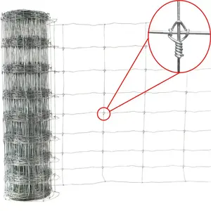 Hot dipped galvanized fixed knot 8ft deer fence