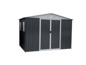 <span class=keywords><strong>Abri</strong></span> <span class=keywords><strong>de</strong></span> <span class=keywords><strong>jardin</strong></span> extérieur 12FTx10FT avec toit en pente gris et 4 fenêtres, exporté <span class=keywords><strong>de</strong></span> Chine - Product Image 2