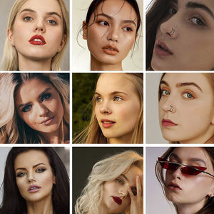 Anillo de aro <span class=keywords><strong>doble</strong></span> de acero inoxidable hipoalergénico, Piercing para la nariz, espiral, línea trenzada fina - Product Image 4