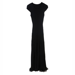 New Arrival Slim Fit Short Sleeve Dress Women's Charming and Elegant Long <strong>Knit</strong> <strong>Dres</strong> - Product Image 4
