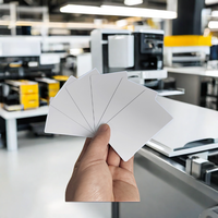 Fabrik Großhandel Druckmaterialien einfarbige Kunststoff-PVC-Karte ohne Chip bedruckbare Visitenkarte ist zu einem guten Preis auf Lager