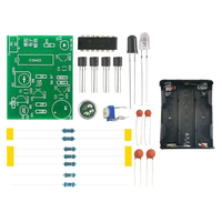 Kit de bougie électronique de simulation DIY, module de circuit de contrôle par soufflage, formation à la soudure CD4013 pour l'apprentissage électronique