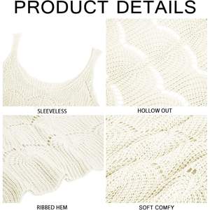 Robe de bain sexy en crochet Runcati pour femmes, haut de plage en résille, imprimé numérique, transparent, cache-maillot, MOQ 2 pièces ASIN - Product Image 3