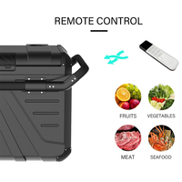 Réfrigérateurs de voiture 12 Volt Congélateur Réfrigérateur DC12v/24v RV Cooler 35L Camping ou AC100-240V pour la maison