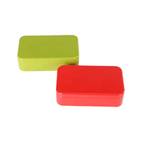 Boîtes carrées personnalisées en fer Boîtes cadeaux en fer cosmétique Boîtes métalliques universelles