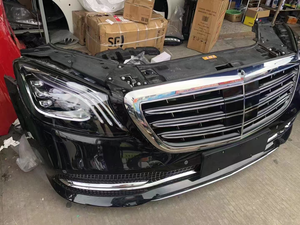 Parti di Carrozzeria Compatibili con <span class=keywords><strong>Mercedes</strong></span>-Benz <span class=keywords><strong>Classe</strong></span> <span class=keywords><strong>S</strong></span> W222, Paraurti Stile AMG, Griglia, Fari Posteriori, Fari Anteriori e Diffusore - Product Image 2