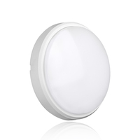 Plafonnier LED mural extérieur étanche IP65 rond ovale blanc noir CE CB 12W 15W 18W, garantie 5 ans