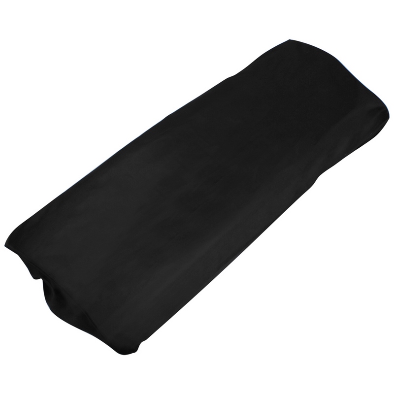 61-key Piano Keyboard Dust Cover Water-resistant Canvas Material Foldable Black Electronic Piano Accessories