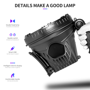 XHP90 Powerful LED Flashlight 10000mAH USB Rechargeable Torch IPX65 Waterproof Tactical <b>Flash</b> Lamp - Product Image 2