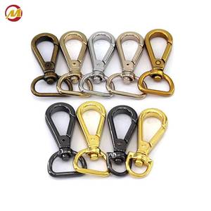 Mousqueton pivotant en métal pour sacs à main, laisses pour chiens, sangles et articles en cuir – Vente en gros - Product Image 1
