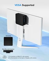 Mini PC, processeur Intel N3150 performant : Alimenté par le processeur Intel Celeron N3150 (4 cœurs/4 threads, jusqu'à 2,08 GHz).