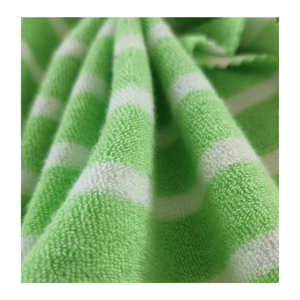 KOLTUKSUZ Premium Striped Terry Fabric 240gsm 175cm Width Soft Breathable for Babywear Sleepwear Sportswear <b>Blankets</b> - Product Image 4