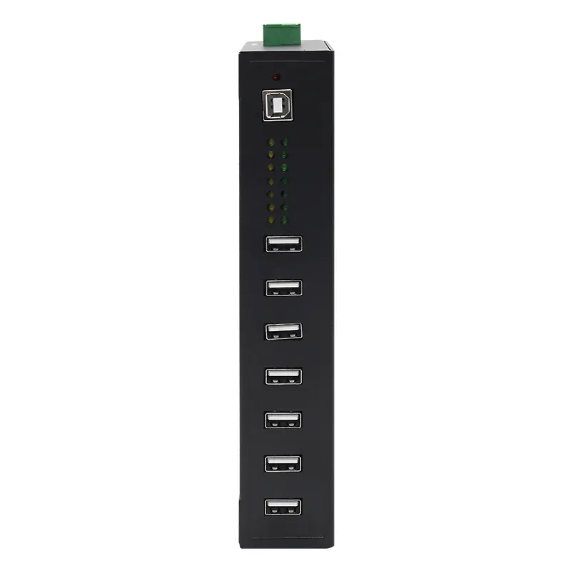 HUB USB industriale 7 porte hub USB2.0 che può espandere 1 porta USB a 7 porte USB UT-807 UOTEK di alta qualità