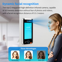 Asia Teco World Debut, Máquina de Control de Acceso y Asistencia con Reconocimiento Facial Dinámico, Huella Dactilar, TCP/IP, WIFI, App Tuya, 5 Pulgadas