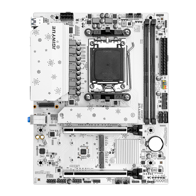 B850M PRO DDR5 AM5 Gaming Motherboard 64GB Supports R7 7800X 3D/R5 7500F/9600X Chipset Double for Desktop B650 Socket Type ATX