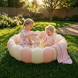 <span class=keywords><strong>Piscine</strong></span> gonflable <span class=keywords><strong>pour</strong></span> <span class=keywords><strong>bébés</strong></span> et enfants en PVC personnalisée, forme de fleur, <span class=keywords><strong>piscine</strong></span> hors sol <span class=keywords><strong>pour</strong></span> enfants, <span class=keywords><strong>piscine</strong></span> <span class=keywords><strong>pour</strong></span> enfants dans le jardin - Product Image 1