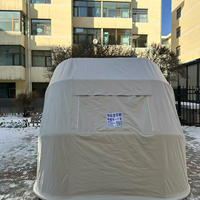 Tente de garage portable pour voiture, housse de protection extérieure anti-UV et anti-poussière