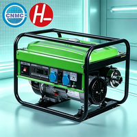 4-Takt Benzin-Generator mit AC-Ausgang, Offener Rahmen, Automatischer Start, LED-Anzeige, Einfache Wartung für Baustellen und Abgelegene Standorte