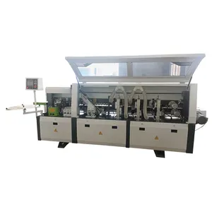 Automatic Bander PVC Mdf Plywood Board Furniture Straight Edge Production Line Edge Banding Machine