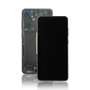 Mobile Phone LCD Touch Screen Display Mobile Phones For Samsung S21 Fe With Frame Replacement Display