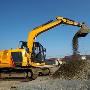 Nouvelle mini-excavatrice sur chenilles hydraulique Liugong 908E de 7,5 tonnes à haute efficacité - Product Image 3