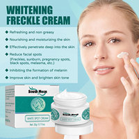 Crème blanchissante pour l'élimination des taches de rousseur OEM crème à la mélanine pour éliminer le mélasma acné et les taches brunes pour le traitement apaisant de la peau