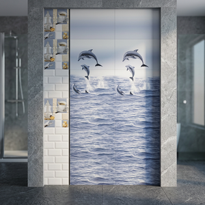 Azulejos de pared de cerámica Digital de diseño moderno turco 300x600mm 30x60cm decorativos 12x24 para baño Interior aspecto de suelo de madera - Product Image 3