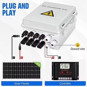 Boîtier de Combinaison Solaire Photovoltaïque DC DEMUDA OEM 4 Entrées 1 Sortie 12V 24V 48V Étanche IP65 pour Systèmes de Stockage d'Énergie I&C - Product Image 2