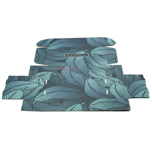 E-flute Biểu Tượng Tùy Chỉnh Hộp Quà Tặng Tái Chế 100% Hộp Bưu Phẩm Quần Áo Hộp Vận Chuyển Lượn Sóng Màu Kraft Rỗng - Product Image 6