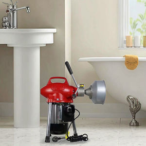 Déboucheur de câble flexible à poignée rotative manuelle pour la maison, <span class=keywords><strong>kit</strong></span> de déblocage de tuyau d'évier de toilette - Product Image 5